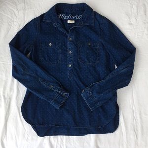 Madewell Chambray Denim Pullover